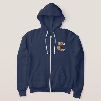 Lettre de corde - Sweat - shirt à capuche C