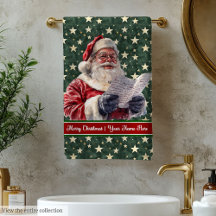 LETTRE DE LECTURE DU Père Noël Classique ROBE VERT