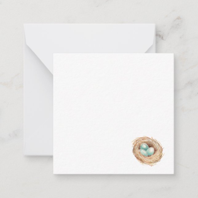 Lettre de l'Invitation noir de la carte de nid d'o (Devant)