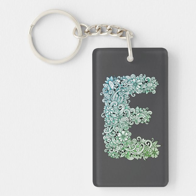 Lettre décorative «E» (Devant)