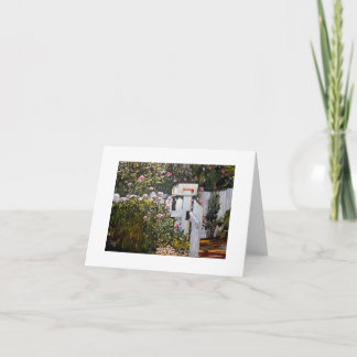 Lettre des cartes de note à domicile