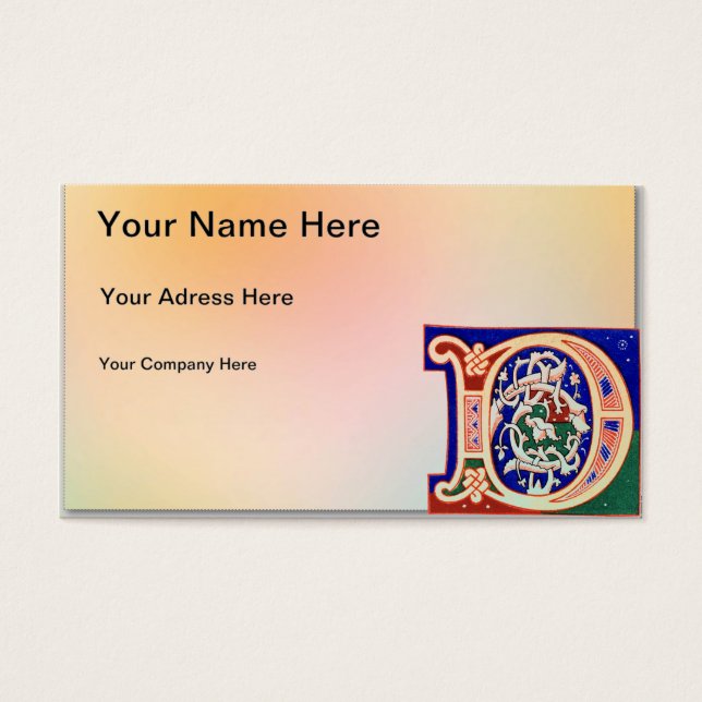 LETTRE DU 17E SIÈCLE D (Devant)