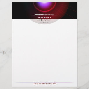 Lettre En-tête de la photographie
