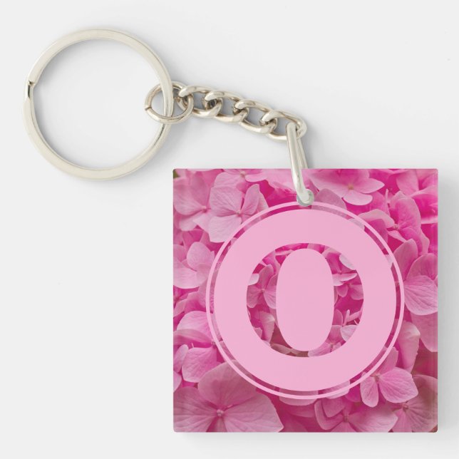 LETTRE Florale rose "O" ET XO (Devant)