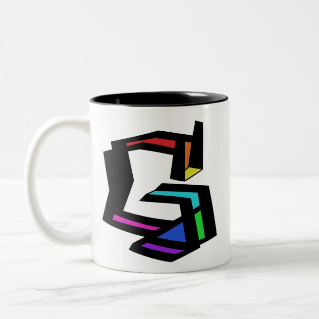 Lettre initiale personnalisée G Mug (Gauche)