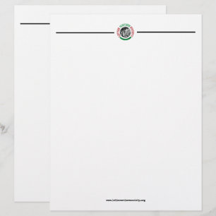 Lettre Lettres en-tête de la Société des Écrivains