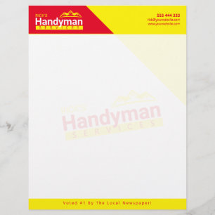 Lettre Lettres en-tête de logo personnalisées de 8 po x 1