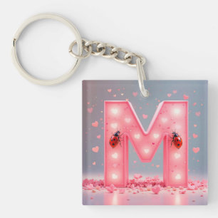 Lettre M Rose Pour Accessoire Personnalisé Quotidi