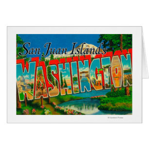 LETTRE MINUSCULE San Juan, Washington