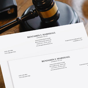 Lettre Modèle de papier à en-tête d'avocat Formalités jur