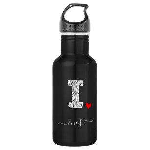 Lettre Monogramme I, Bouteille d'eau