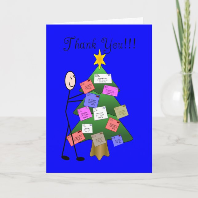 LETTRE POSTALE PORTE MERCI CARTES (Devant)