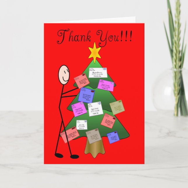 LETTRE POSTALE PORTE MERCI CARTES (Devant)