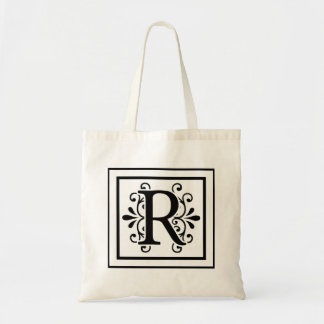 Lettre R Sac fourre-tout Monogramme