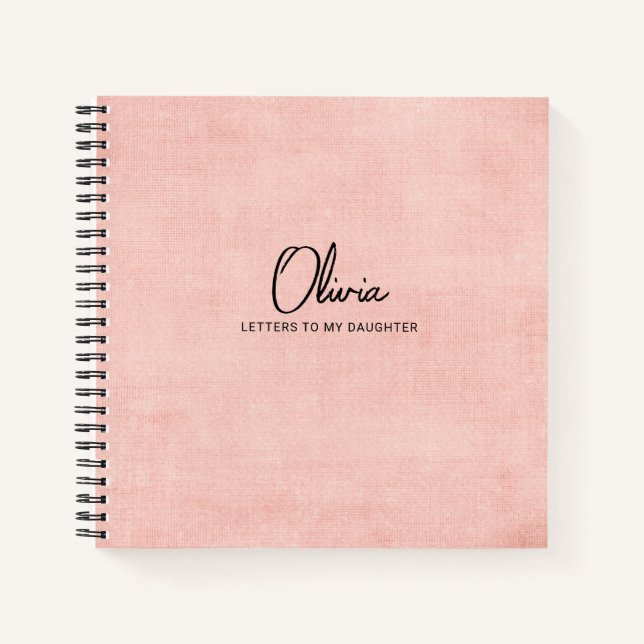 Lettres à la fille garde le carnet de mémoire (Devant)