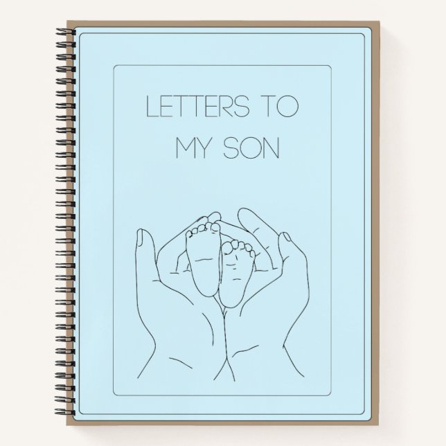 Lettres à mon Journal Fils - Livre bébé (Devant)