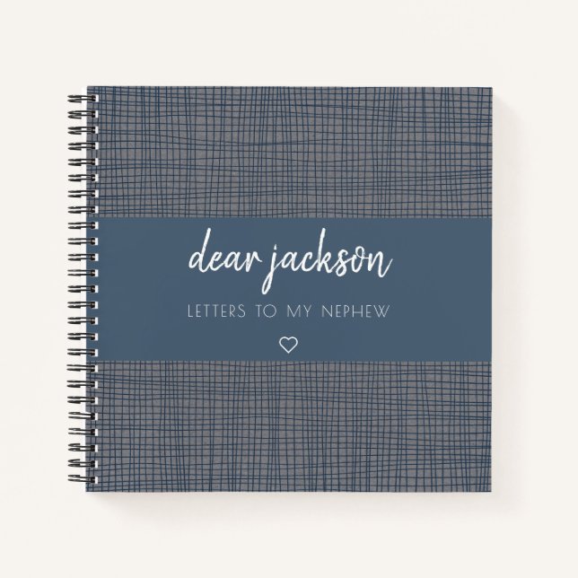 Lettres à My Nephew Keepsaké Journal (Devant)