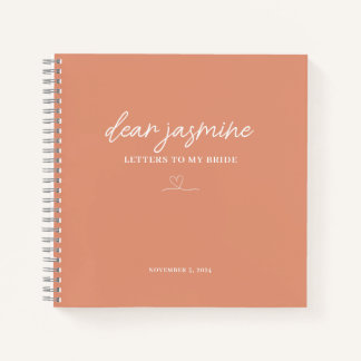 Lettres de tangerine à mon Carnet de mariée
