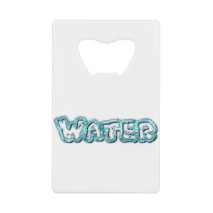 Lettres d'eau potable