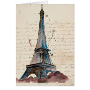 Lettres des destinations de Tour Eiffel
