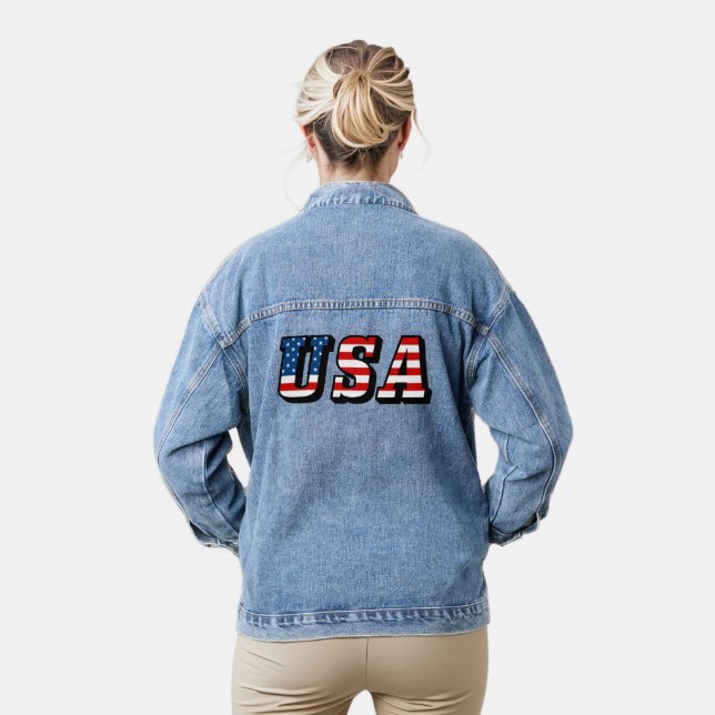 Lettres du pavillon des États-Unis (Modèle)