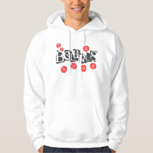 Lettres Funky Folk Biélorussie Беларусь Sweat à Ca