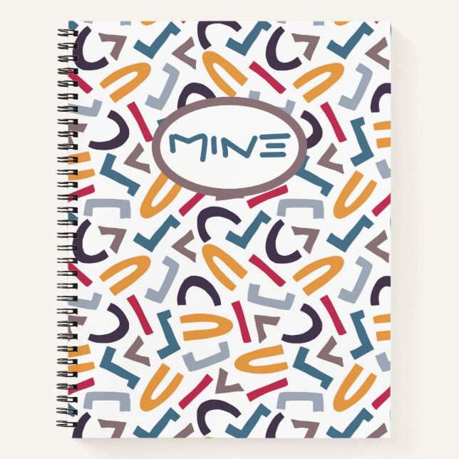 Lettres mixtes, Abstrait, moderne, Journal (Devant)