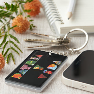 Lettres Patria y Vida Black Floral