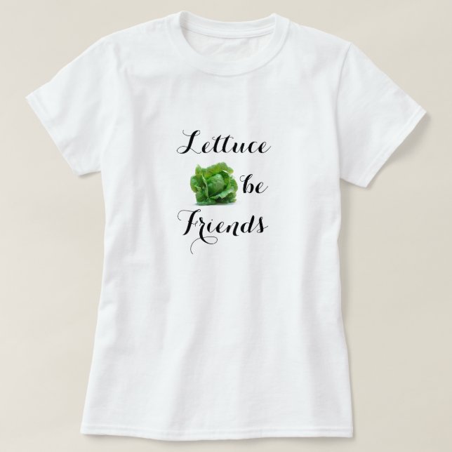 Lettube be Freunde T - Shirt (Design vorne)