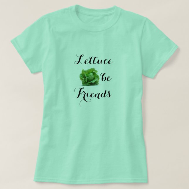 Lettube be Freunde T - Shirt (Design vorne)