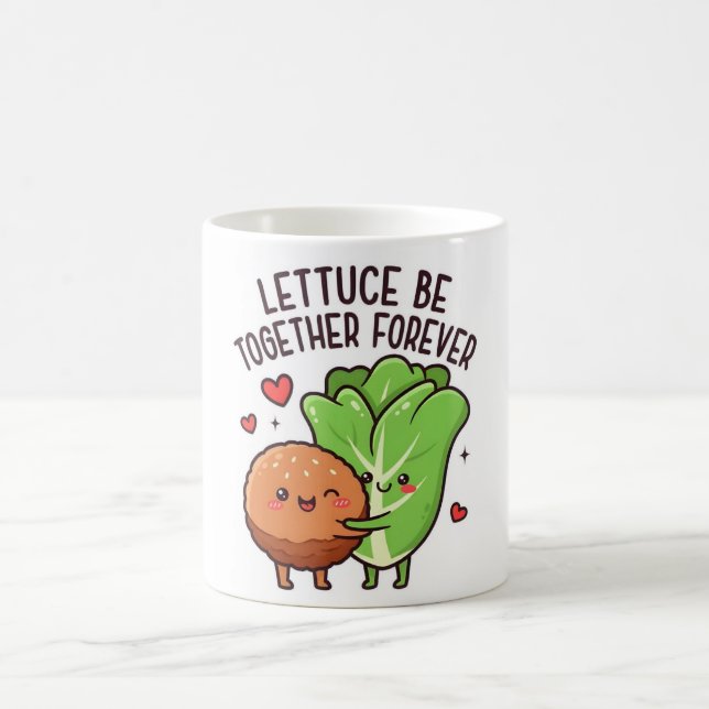 Lettuce Be Together Forever Tasse (Mittel)