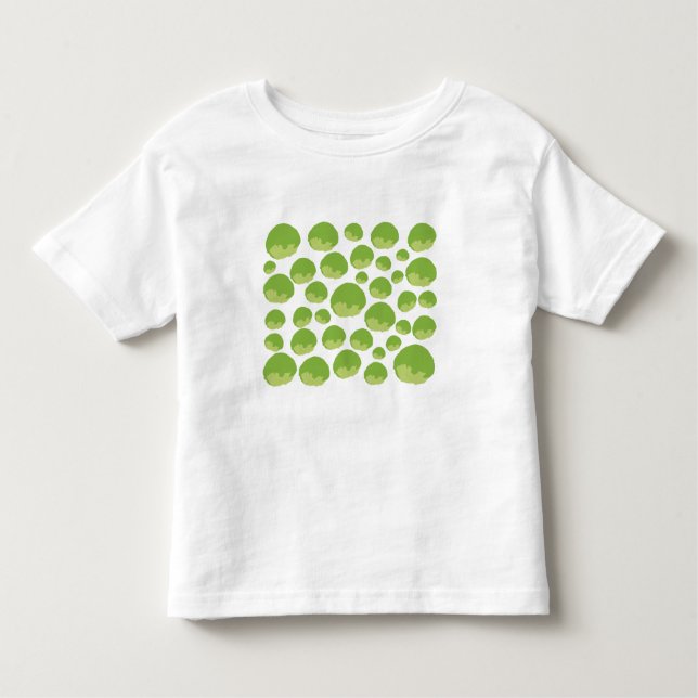 Lettuce Pattern Kleinkind T-shirt (Vorderseite)