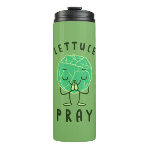 Lettuce Pray Thermosbecher