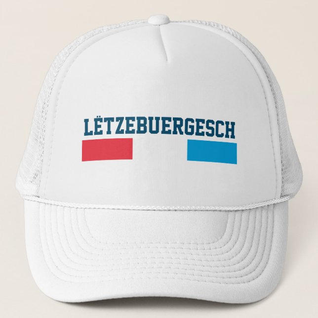 Lëtzebuergesch Truckerkappe (Vorderseite)