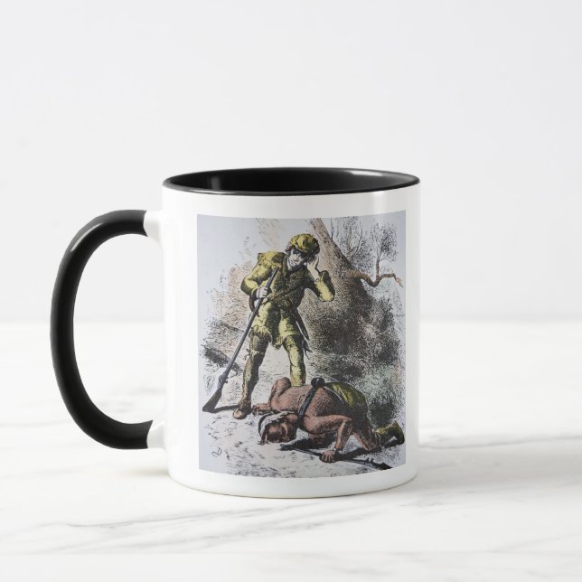 "Letzt von den Mohikanern" durch James Fenimore Tasse (Links)