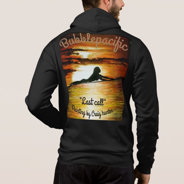 Letzte Aufforderung Hoodie (Rückseite)