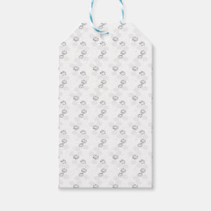 Letzte benutzerdefinierte TextLogo-Geschenktasten Geschenkanhänger