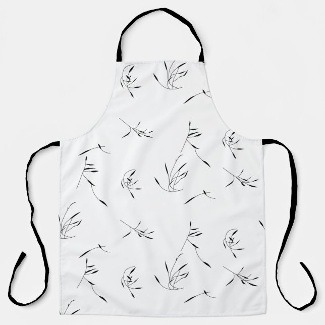 Letzte benutzerdefinierte TextLogo-Schürze Schürze (Vorderseite)