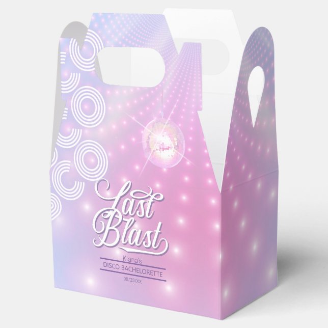 Letzte Blast Disco Bachelorette ID928 Geschenkschachtel (Geöffnet)