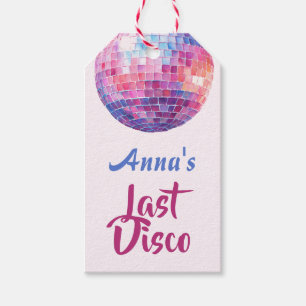 Letzte Disco-Junggesellinnen-Abschiedsparty Gesc Geschenkanhänger
