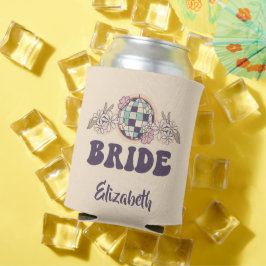 Letzte Disco Retro Bachelorette Dosenkühler