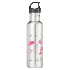 Letzte Diskothek Rodeo Bachelorette Wochenende Par Edelstahlflasche