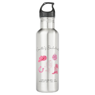 Letzte Diskothek Rodeo Bachelorette Wochenende Par Edelstahlflasche