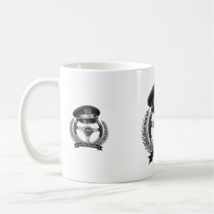 Letzte Fahrt Chauffeur Lustiger Beerdigungsbecher Kaffeetasse