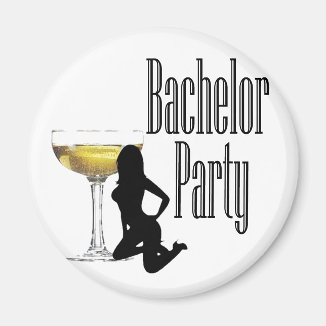 Letzte Flying-Fit-Bachelor-Party Magnet (Vorne)