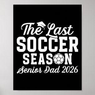 Letzte Fußball-Saison Fußball Senior-Daddy 2026 Poster