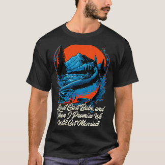 Letzte Gabelfisch, und wir werden Verheiratete Fis T-Shirt