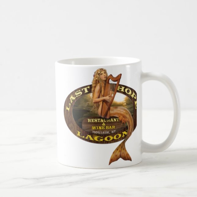 Letzte Hoffnungs-Lagune 11 Unze-Weiß-Tasse Kaffeetasse (Rechts)