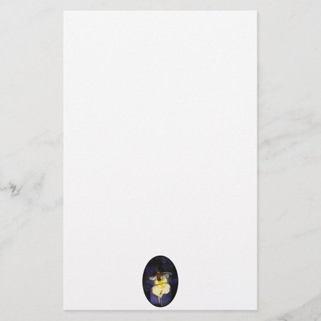 Letzte Kerze Briefpapier (Vorderseite)