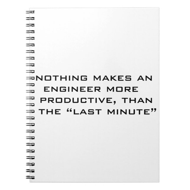 Letzte Minute Notizblock (Vorderseite)